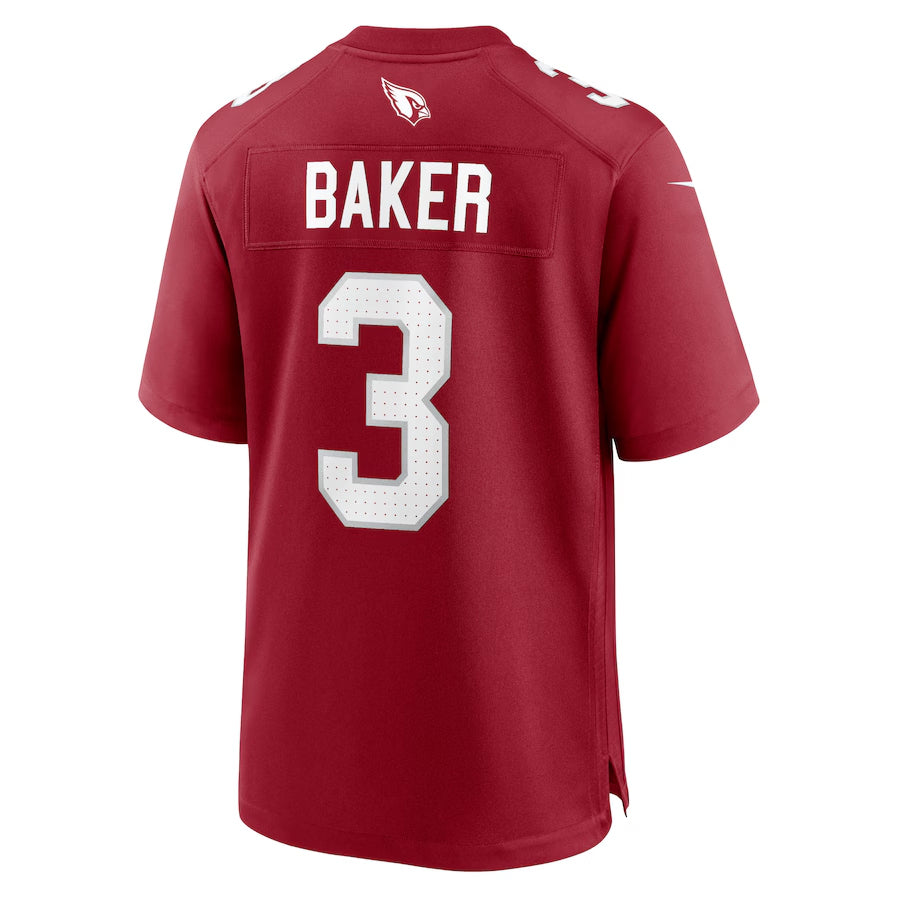 A.Cardinals #3 Budda Baker Player Cardinal Game STECN Stitched Jerseys