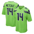 S.Seahawks #14 Sam Darnold Player Green Home Game STECN Stitched Jerseys