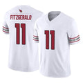A.Cardinals #11 Larry Fitzgerald Player White Vapor F.U.S.E. Limited Home Game STECN Stitched Jerseys