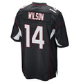 A.Cardinals #14 Michael Wilson Player Black Home Game STECN Stitched Jerseys