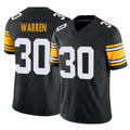 P.Steelers #30 Jaylen Warren Player Black Limited Alternate Vapor F.U.S.E. Home Game STECN Stitched Jerseys