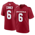 A.Cardinals #6 James Conner Player Cardinal Limited Home Game STECN Stitched Jerseys