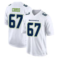 S.Seahawks #67 Charles Cross Player White Tundra Fashion Home Game STECN Stitched Jerseys