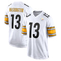 P.Steelers #13 Rico Dowdle Player White Home Game STECN Stitched Jerseys
