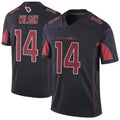 A.Cardinals #14 Michael Wilson Player Black Vapor Limited Elite Home Game STECN Stitched Jerseys
