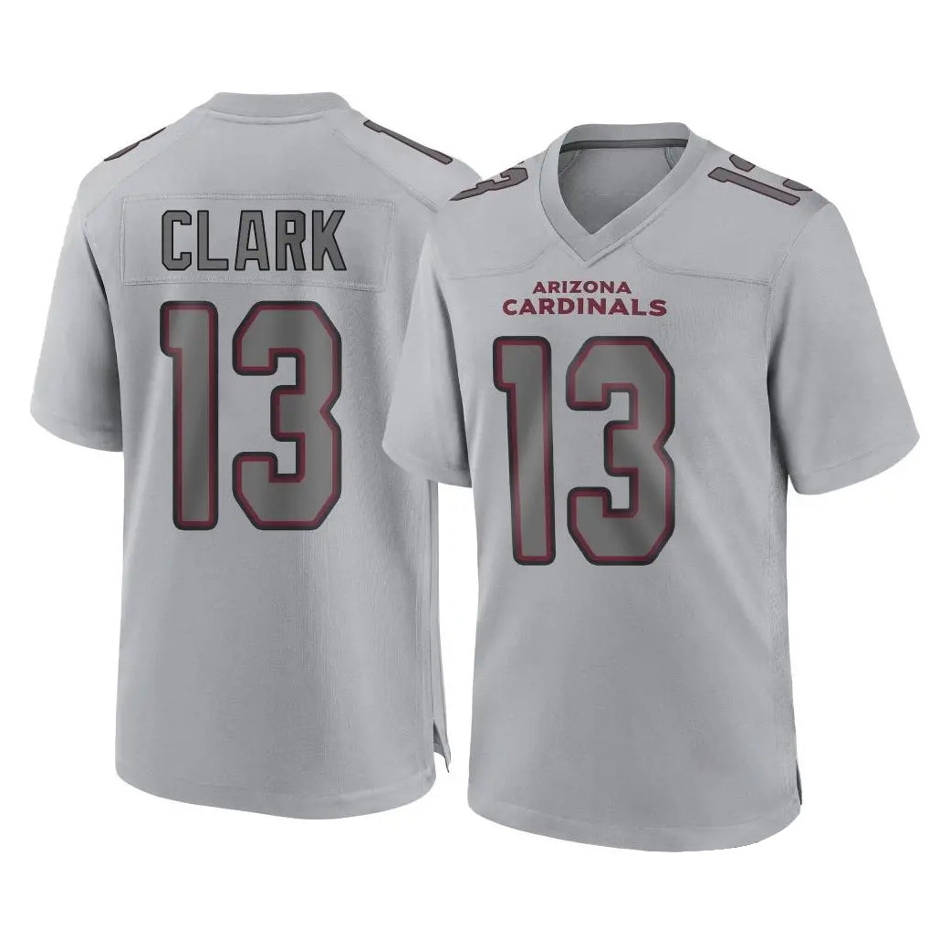 A.Cardinals #13 Kei'Trel Clark Player Gray Fashion Home Game STECN Stitched Jerseys