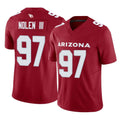 A.Cardinals #97 Walter Nolen III Player Cardinal Vapor F.U.S.E. Limited Home Game STECN Stitched Jerseys