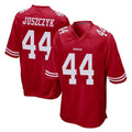 SF.49ers #44 Kyle Juszczyk Player Red Home Game STECN Stitched Jerseys