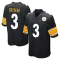P.Steelers #3 Jaquan Brisker Player Black Home Game STECN Stitched Jerseys