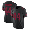 SF.49ers #44 Kyle Juszczyk Player Black Alternate Limited Vapor Untouchable Home Game STECN Stitched Jerseys