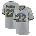 S.Seahawks #22 Rashid Shaheed Player Grey 2025 Rivalries Collection Home Game STECN Stitched Jerseys