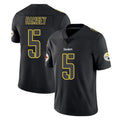 P.Steelers #5 Jalen Ramsey Player Black Impact Limited Home Game STECN Stitched Jerseys