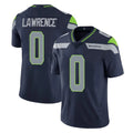 S.Seahawks #0 DeMarcus Lawrence Player Navy Limited Vapor Untouchable Home Game STECN Stitched Jerseys