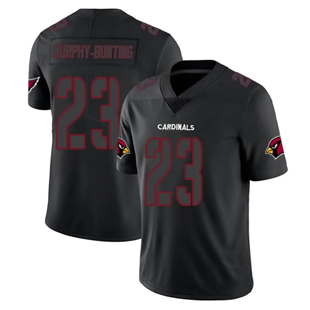 A.Cardinals #23 Sean Murphy-Bunting Player Black Impact Limited Home Game STECN Stitched Jerseys