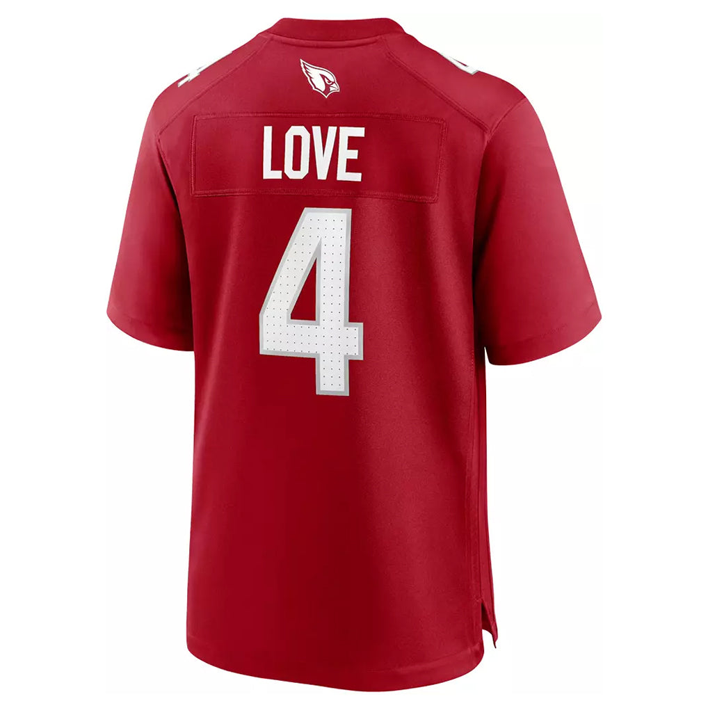A.Cardinals #4 Jeremiyah Love Player Cardinal Limited Home Game STECN Stitched Jerseys
