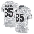 A.Cardinals #85 Trey McBride Player Camo Salute to Service Limited STECN Stitched Jerseys