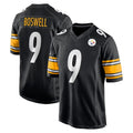 P.Steelers #9 Chris Boswell Player Black Home Game STECN Stitched Jerseys