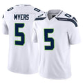 S.Seahawks #5 Jason Myers Player White Limited Vapor F.U.S.E. Home Game STECN Stitched Jerseys