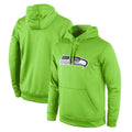 S.Seahawks ## Seahawks Blank Player Green LOGO Pullover Hoodies Game STECN Stitched Jerseys