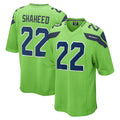 S.Seahawks #22 Rashid Shaheed Player Green Home Game STECN Stitched Jerseys