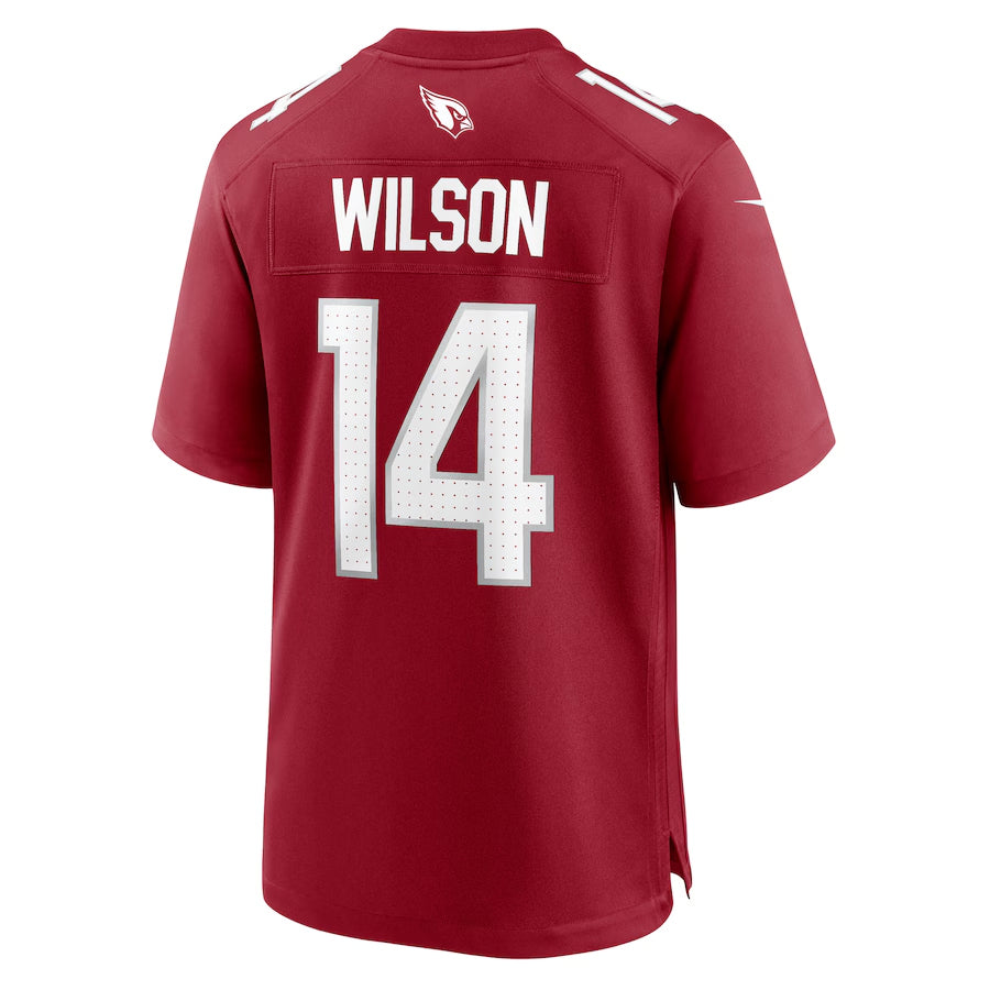 A.Cardinals #14 Michael Wilson Player Cardinal Home Game STECN Stitched Jerseys