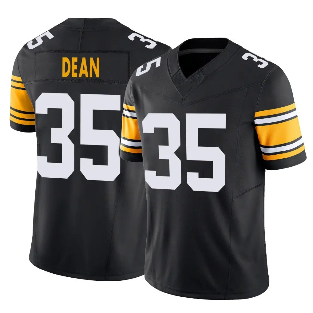 P.Steelers #35 Jamel Dean Player Black Limited Alternate Vapor F.U.S.E. Home Game STECN Stitched Jerseys