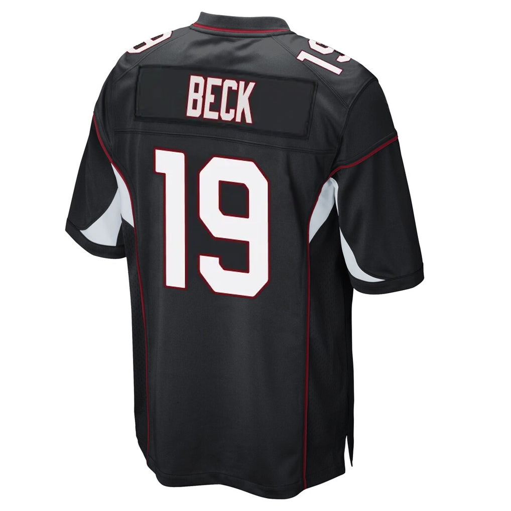 A.Cardinals #19 Carson Beck Player Black Home Game STECN Stitched Jerseys