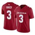 A.Cardinals #3 Budda Baker Player Cardinal Vapor F.U.S.E. Limited Home Game STECN Stitched Jerseys