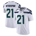 S.Seahawks #21 Devon Witherspoon Player White Limited Vapor Untouchable Home Game STECN Stitched Jerseys