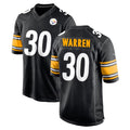 P.Steelers #30 Jaylen Warren Player Black Home Game STECN Stitched Jerseys