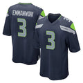 S.Seahawks #3 Nick Emmanwori Player Navy Home Game STECN Stitched Jerseys