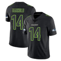 S.Seahawks #14 Sam Darnold Player Black Impact Limited Home Game STECN Stitched Jerseys
