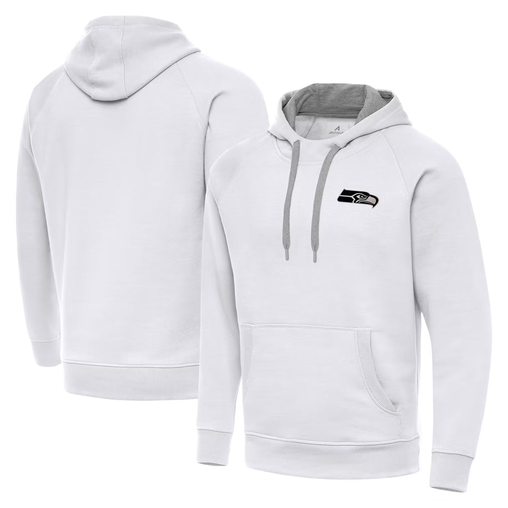S.Seahawks ## Seahawks Blank Player White Pullover Hoodies Game STECN Stitched Jerseys