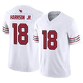 A.Cardinals #18 Marvin Harrison Jr. Player White Vapor F.U.S.E. Limited Home Game STECN Stitched Jerseys