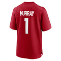 A.Cardinals #1 Kyler Murray Player Cardinal Limited Home Game STECN Stitched Jerseys