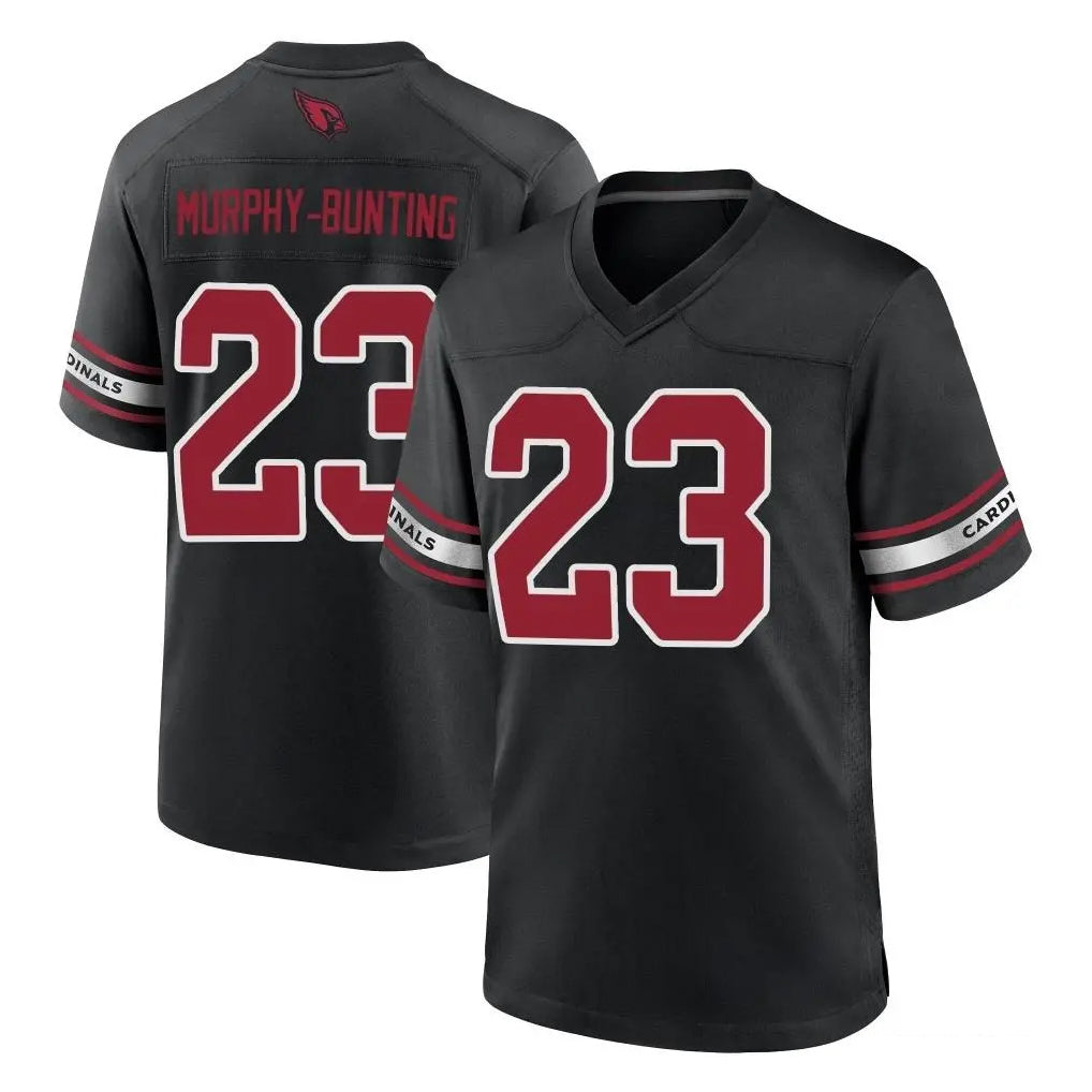 A.Cardinals #23 Sean Murphy-Bunting Player Black Limited Home Game STECN Stitched Jerseys