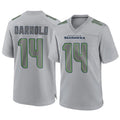 S.Seahawks #14 Sam Darnold Player Gray Atmosphere Fashion Home Game STECN Stitched Jerseys