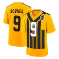 P.Steelers #9 Chris Boswell Player Gold Limited 1933 Throwback Home Game STECN Stitched Jerseys