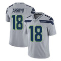 S.Seahawks #18 Elijah Arroyo Player Gray Limited Vapor Untouchable Home Game STECN Stitched Jerseys