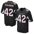 A.Cardinals #42 Dadrion Taylor-Demerson Player Black Game STECN Stitched Jerseys