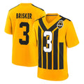 P.Steelers #3 Jaquan Brisker Player Gold Limited 1933 Throwback Home Game STECN Stitched Jerseys