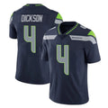S.Seahawks #4 Michael Dickson Player Navy Limited Vapor Untouchable Home Game STECN Stitched Jerseys