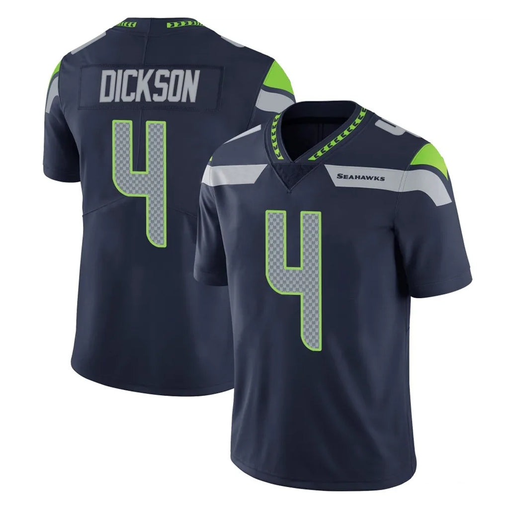 S.Seahawks #4 Michael Dickson Player Navy Limited Vapor Untouchable Home Game STECN Stitched Jerseys