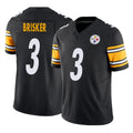 P.Steelers #3 Jaquan Brisker Player Black Limited Vapor F.U.S.E. Home Game STECN Stitched Jerseys