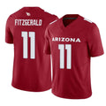 A.Cardinals #11 Larry Fitzgerald Player Cardinal Vapor F.U.S.E. Limited Home Game STECN Stitched Jerseys