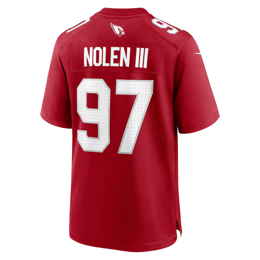 A.Cardinals #97 Walter Nolen III Player Cardinal Game STECN Stitched Jerseys