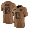 A.Cardinals #13 Kei'Trel Clark Player Brown Legend Salute To Service STECN Stitched Jerseys
