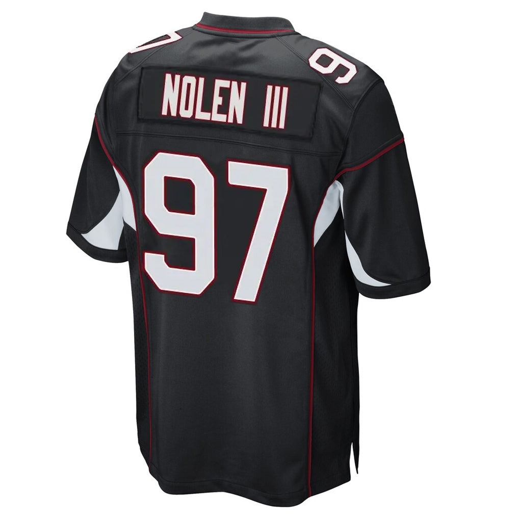 A.Cardinals #97 Walter Nolen III Player Black Home Game STECN Stitched Jerseys