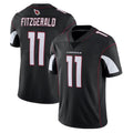 A.Cardinals #11 Larry Fitzgerald Player Black Vapor Limited STECN Stitched Jerseys