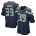 S.Seahawks #39 Ty Okada Player Navy Home Game STECN Stitched Jerseys